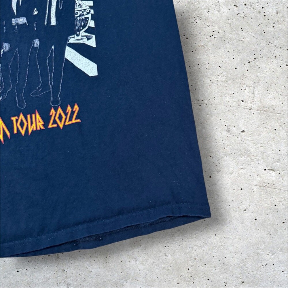 Def Leppard The Stadium Tour 2022 Concert T Shirt Mens Size Large Rock Graphic - Picture 6 of 8